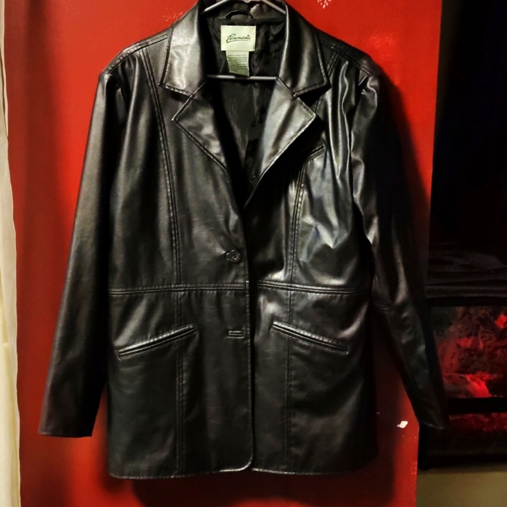 Leather jacket